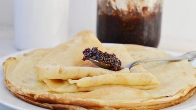Блины на сыворотке с содой без яиц