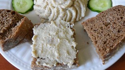 Форшмак по-фински из говядины и сельди