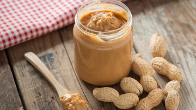 Домашняя арахисовая паста с сахаром