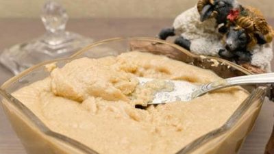 Арахисовая паста с кленовым сиропом без масла