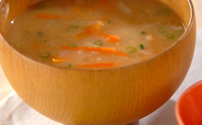 Мисо-суп с белой репой