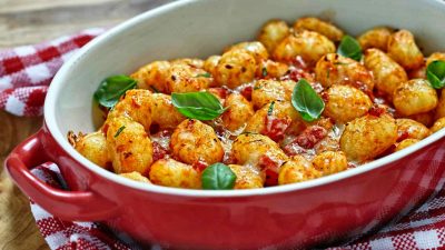 Ньокки с сыром и мускатным орехом