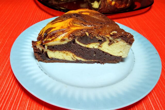 Шоколадно-банановый торт с творогом «Сюрреалист»