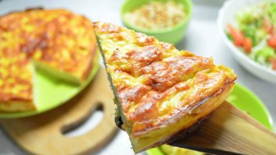 Нежное рыбное суфле с рисом в духовке