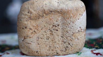 Дрожжевой хлеб с отрубями в хлебопечке