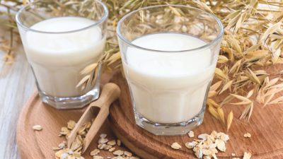 Напиток из молока и овса