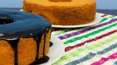 Морковный пирог с глазурью по-бразильски