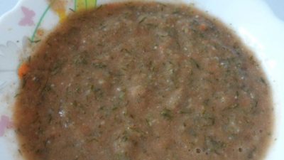Льняная каша с зеленью для похудения