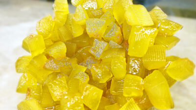 Цукаты из арбузных корок