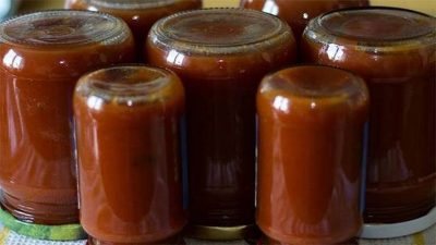 Домашний кетчуп на зиму с корицей