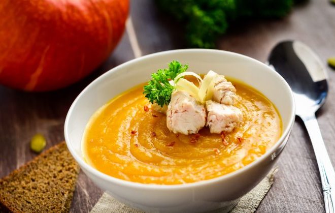 Суп-пюре из тыквы со сливками – пошаговый рецепт приготовления с фото