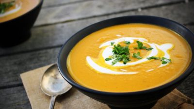 Тыквенный суп-пюре со сливочным вкусом