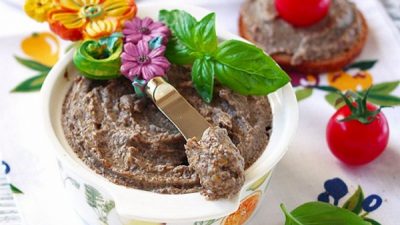Паштет по-французски с грибами