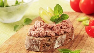 Паштет из утиной печени со сметаной
