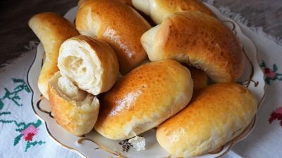 Булочки-саечки на молоке