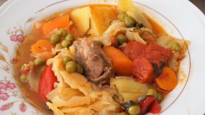 Босански лонас с горошком