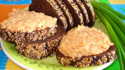 Паштет из сельди с плавлеными сырками