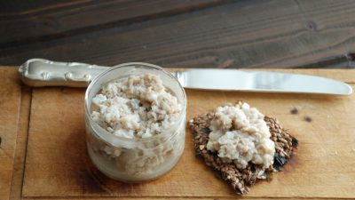 Форшмак с яблоками и имбирем