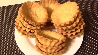 Домашние тарталетки на сливочном масле