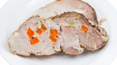 Буженина с морковью и горчицей в мультиварке