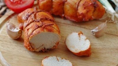 Куриная пастрома в молоке в духовке