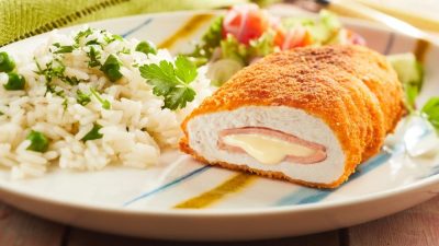 Куриное филе с сыром и ветчиной Le Cordon Bleu