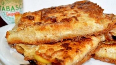 Сыр в лаваше на завтрак