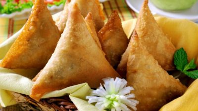 Самса с тыквой и курдючным жиром в духовке