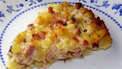 Крестьянский завтрак в сметане