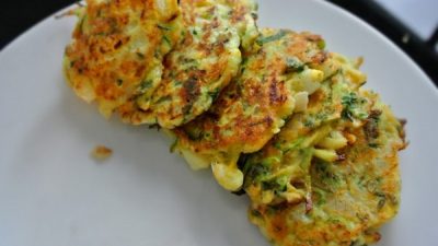 Драники из тыквы с кабачками
