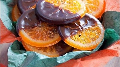 Карамелизированные апельсиновые дольки по-домашнему