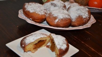 Чешские пончики с ромом