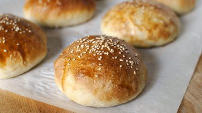 Французская дрожжевая выпечка для бургера