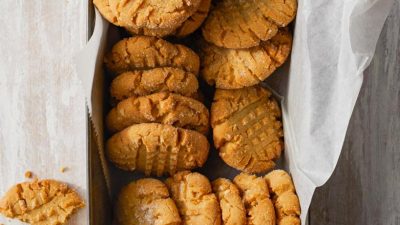 Простое печенье с арахисовым маслом без муки
