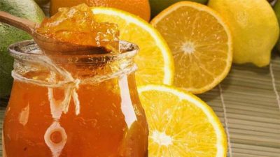 Джем из кабачков с лимоном и ревенем