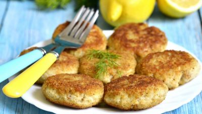 Котлеты из индейки с сыром и чесноком