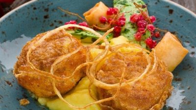 Котлеты из скумбрии и картошки