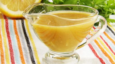 Горчично-чесночный соус с медом