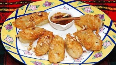 Бананы с медом на десерт в мультиварке
