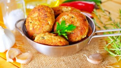 Морковно-сырные котлеты с отрубями