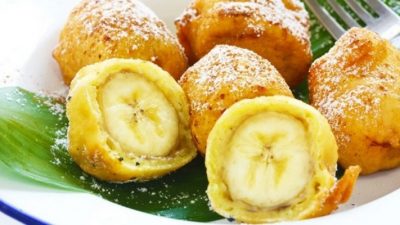 Бананы в ванильном кляре