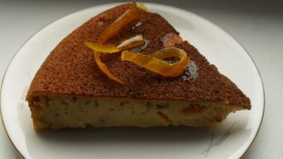Манник без муки на йогурте в микроволновке