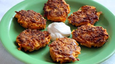 Классические морковные котлеты с мукой