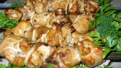 Соевый маринад для курицы с медом и имбирем