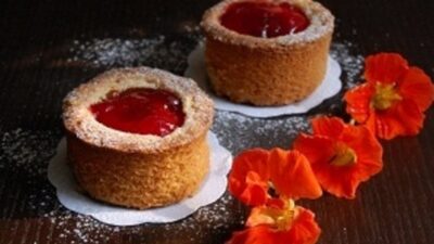 Миндальный тарт «Яблоко любви»