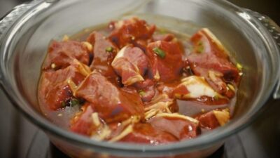 Маринад с болгарским перцем для шашлыка из индейки