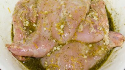 Маринад с оливковым маслом для кролика