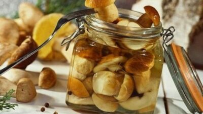 Маринад с уксусом для белых грибов