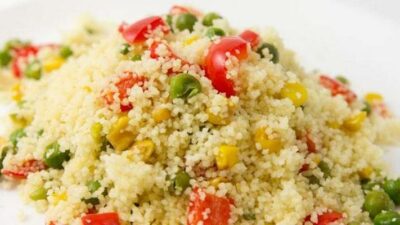 Кускус с цукини и болгарским перцем