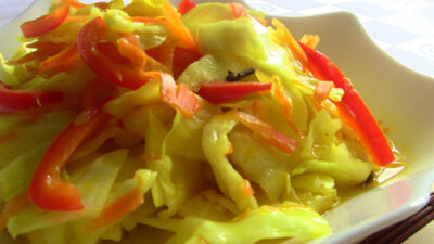 Маринад для капусты с куркумой и гвоздикой